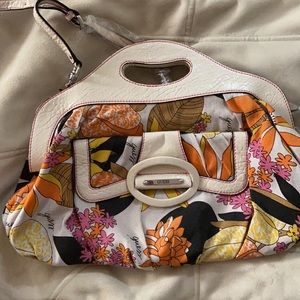 New y2k floral guess purse